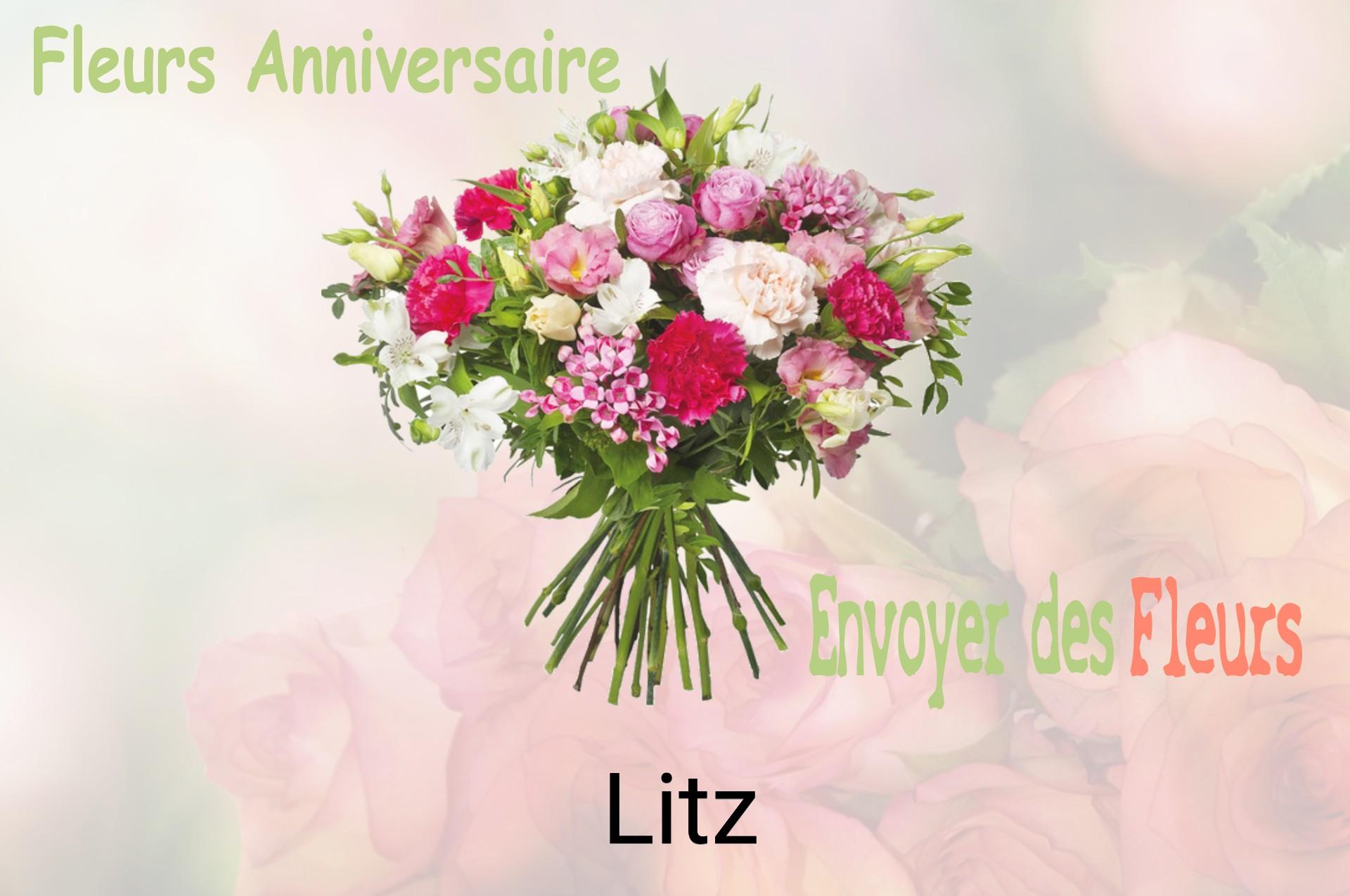 Bouquet de fleurs d’anniversaire livré à Litz